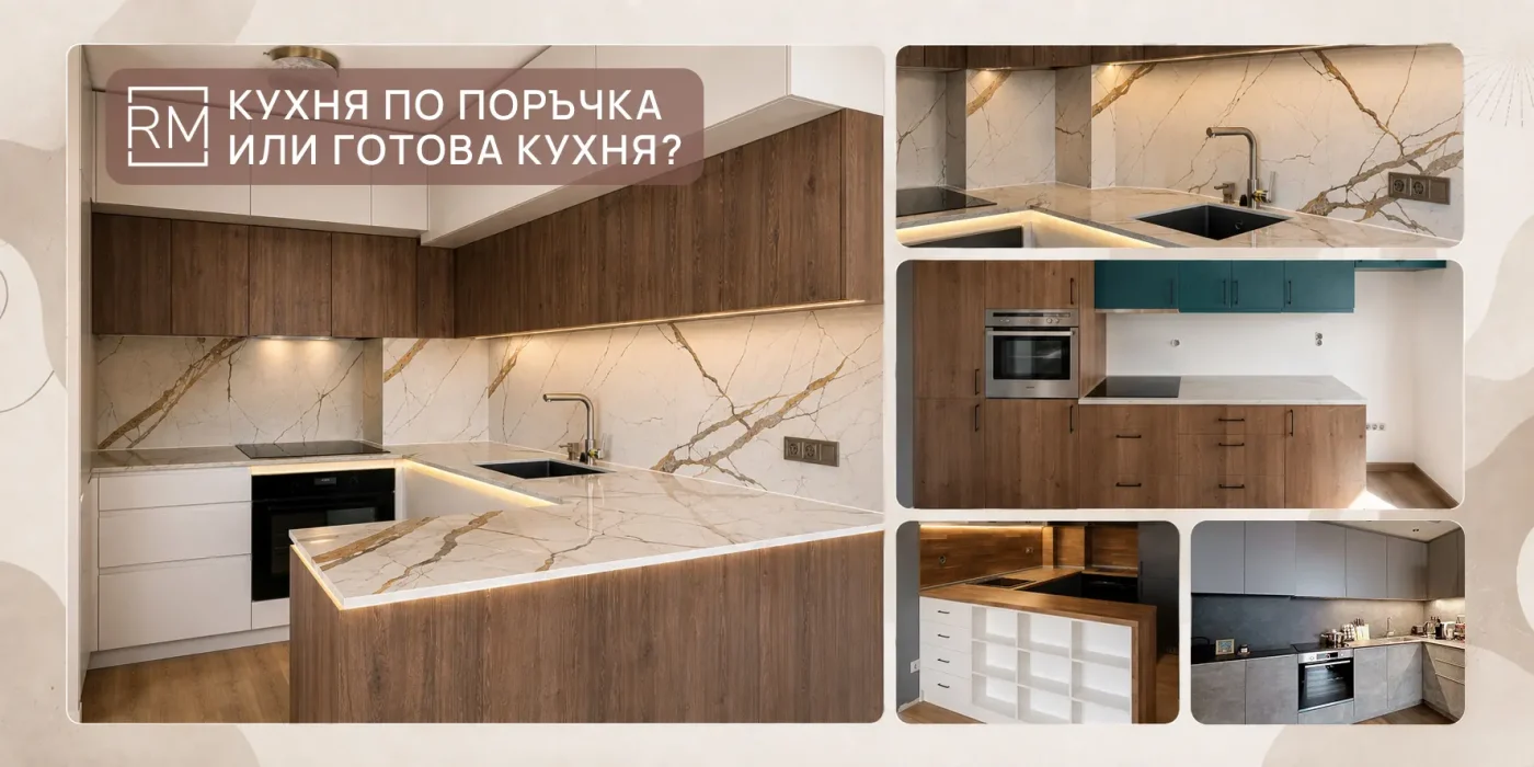 Кухня по поръчка или готова кухня: кое си заслужава парите