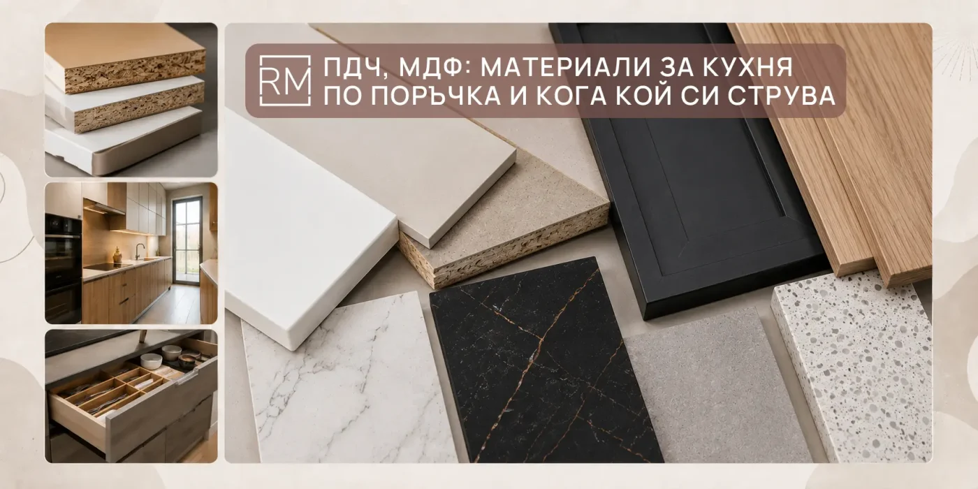 ПДЧ, МДФ: материали за кухня по поръчка и кога кой си струва
